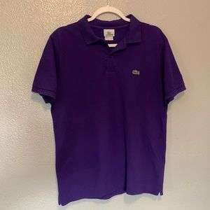 Purple lacoste Polo